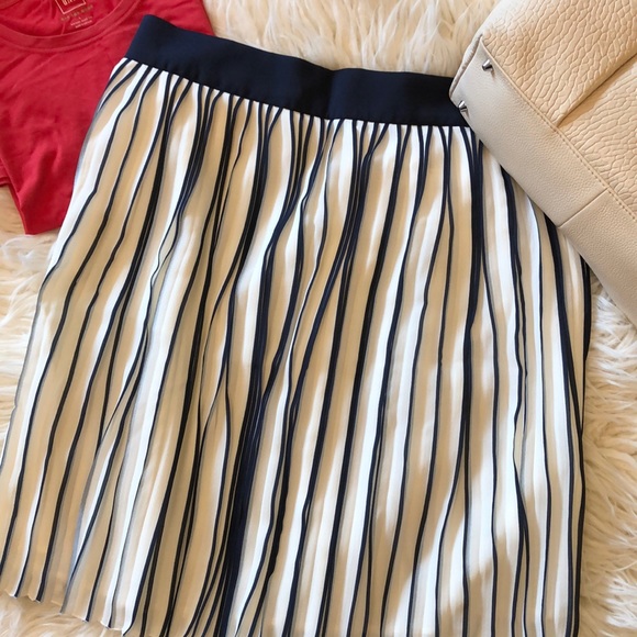 J. Crew Factory Dresses & Skirts - NWT J.Crew Lined Pleated Skirt Sz 10